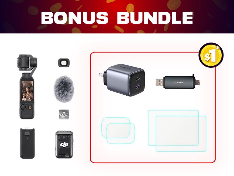 Osmo Pocket 3 Creator Combo + $1 Bonus Bundle